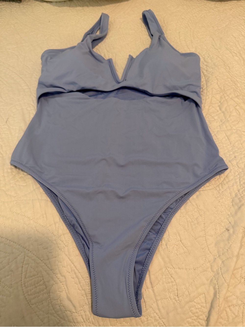 Light Periwinkle One-Piece Swimsuit